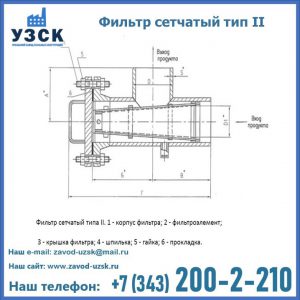 Фильтр сетчатый ФС по Т-ММ-11-2003 в Хабаровске