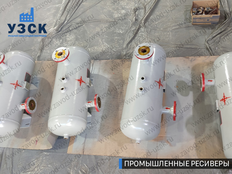 фотография емкостных ресиверов газа Хабаровск