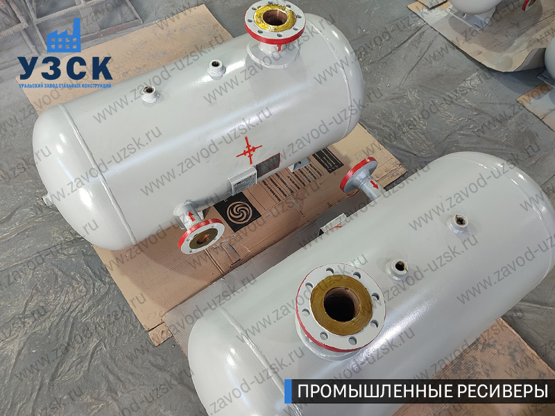 фотография промышленных ресиверовдля газа Хабаровск